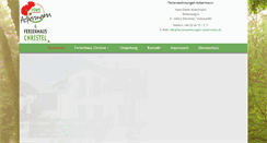 Desktop Screenshot of ferienwohnungen-ackermann.de